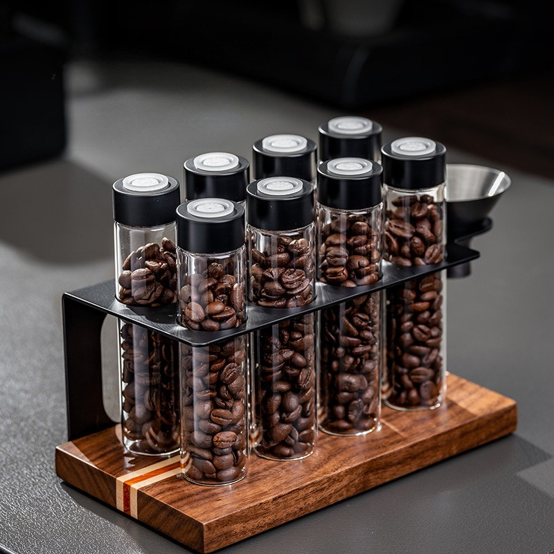 Commercial Kitchen Organiser - JUSTINLAU Barattoli in Vetro per Chicchi