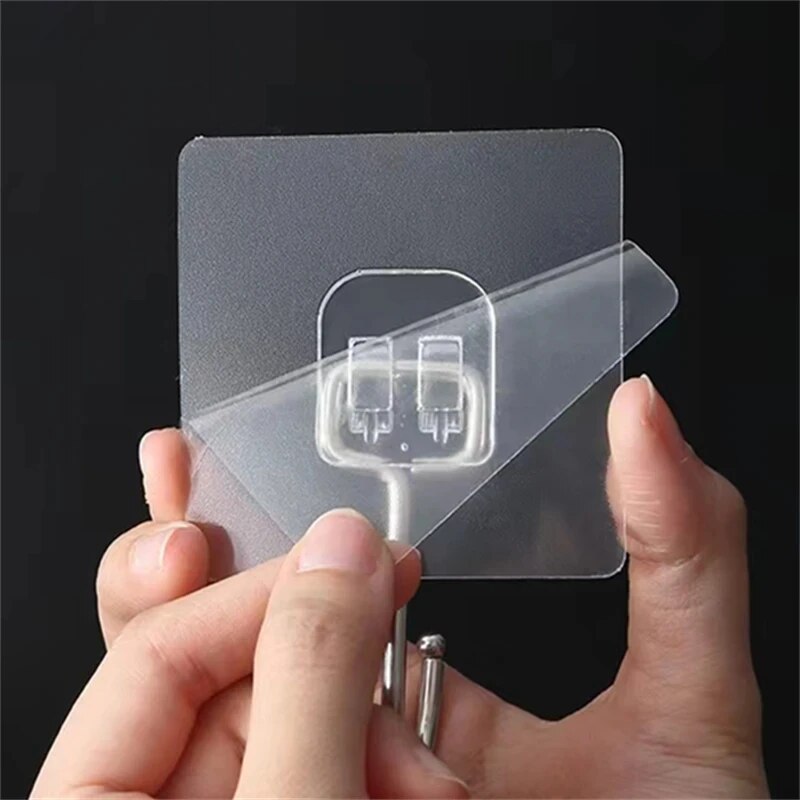 Commercial Kitchen Organiser - Gancio di grandi dimensioni autoadesivo in
