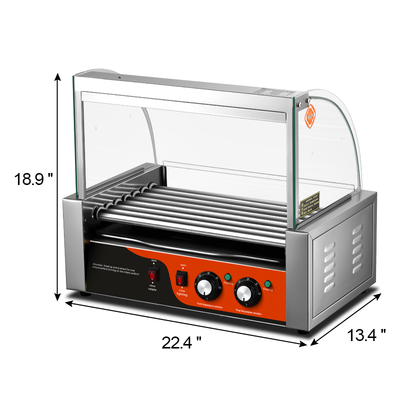 Commercial Kitchen Kitchen - Griglia Elettrica Commerciale in Acciaio Inox