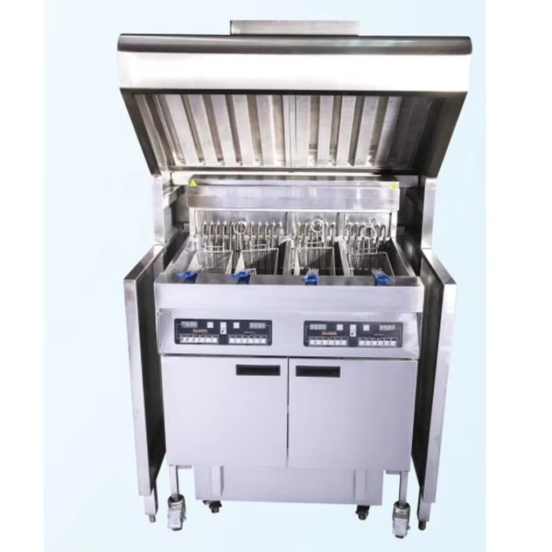 Commercial Kitchen Hood - Cappa da Pavimento Commerciale Personalizzata in