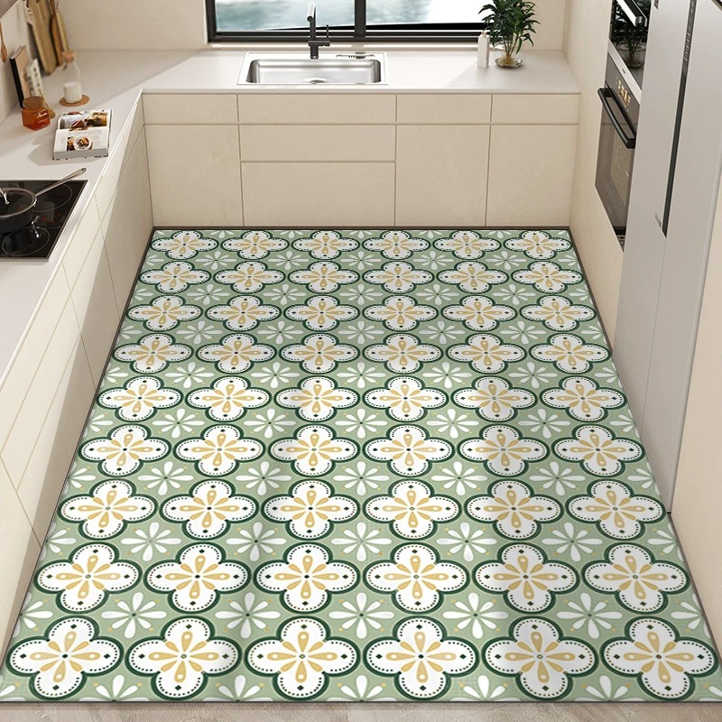 Commercial Kitchen Tile Flooring - Tappeto da Cucina in PVC Impermeabile
