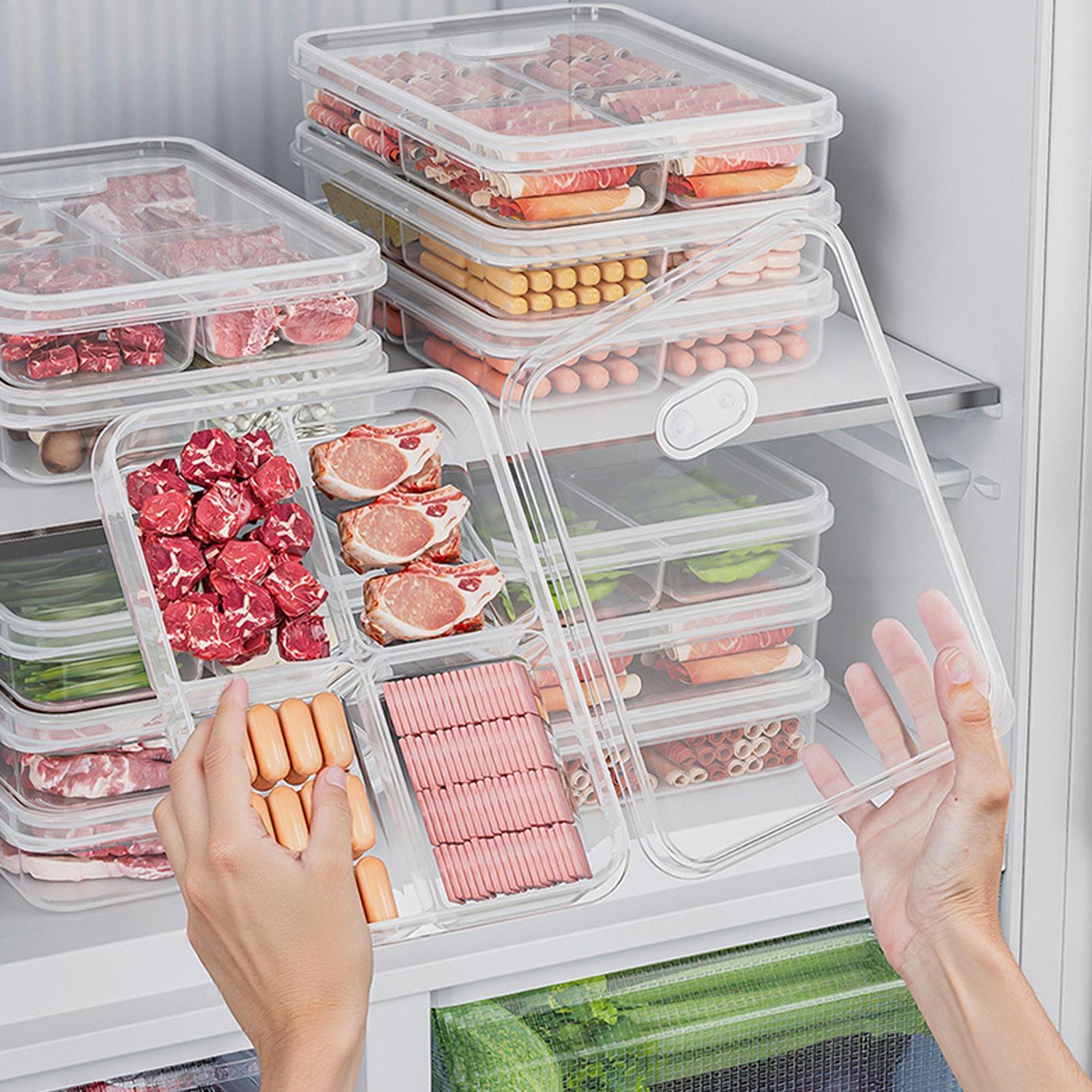 Commercial Kitchen Organiser - Contenitore per Frigorifero, Scatola Trasparente per