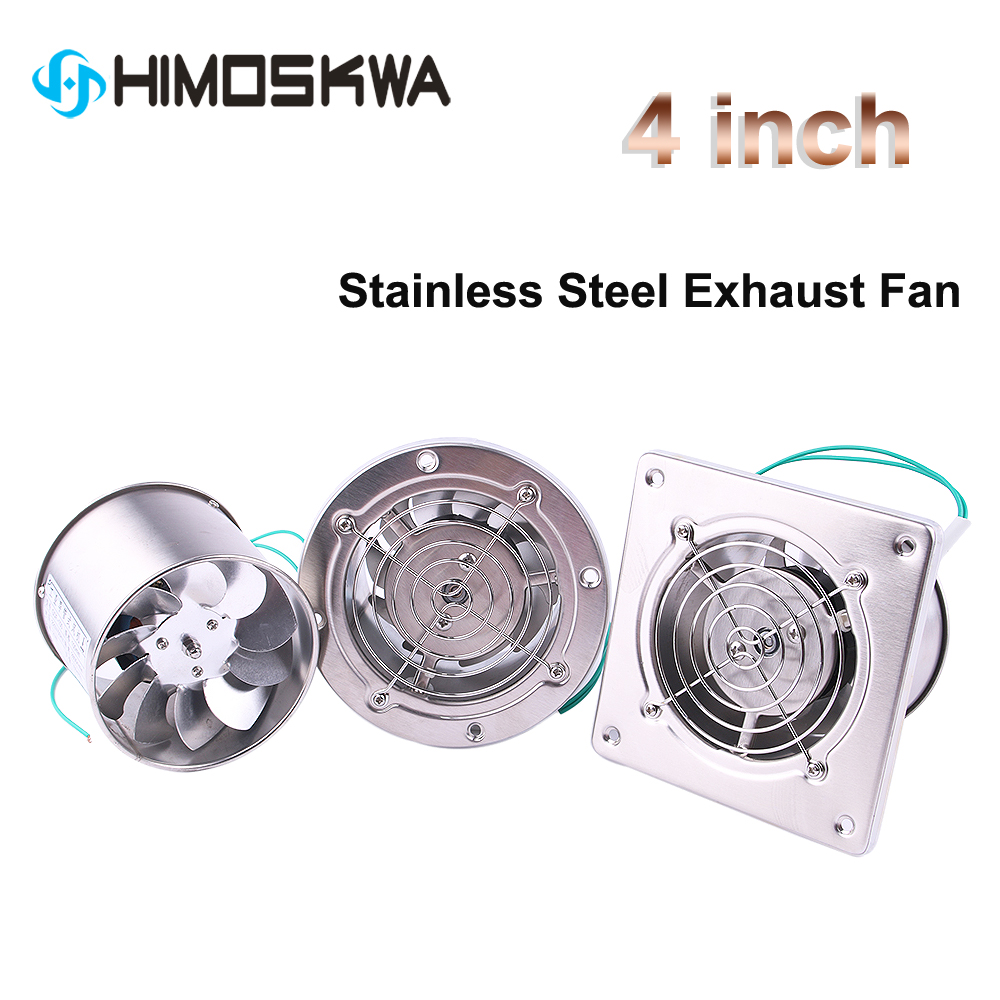 Commercial Kitchen Exhaust Fan - Tubo da 4 pollici Ventilatore di