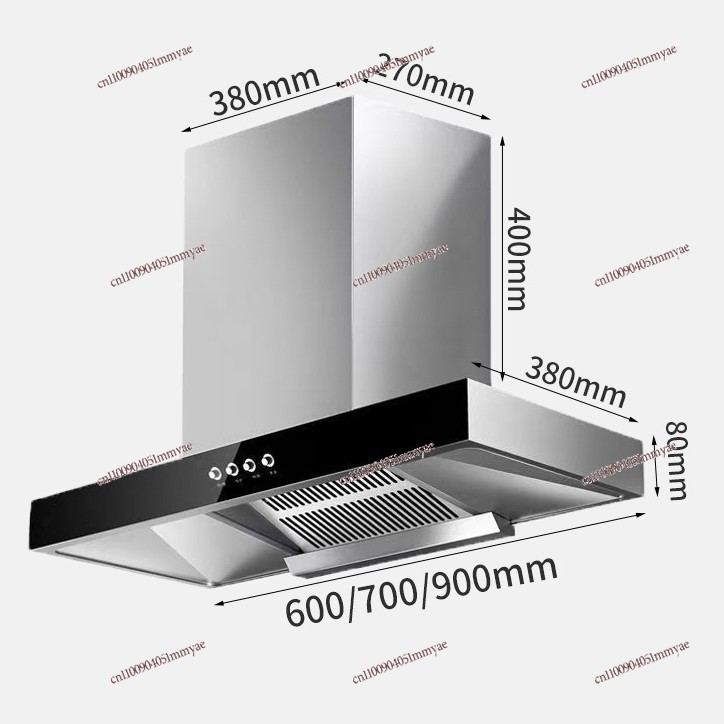 Commercial Kitchen Hood - Cappa da cucina Grande aspirazione Cucina