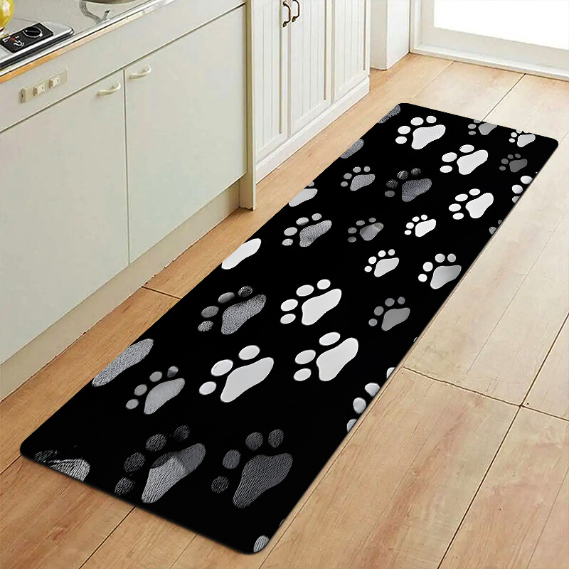 Commercial Kitchen Designer - Tappeto con Stampa di Zampa Animale,