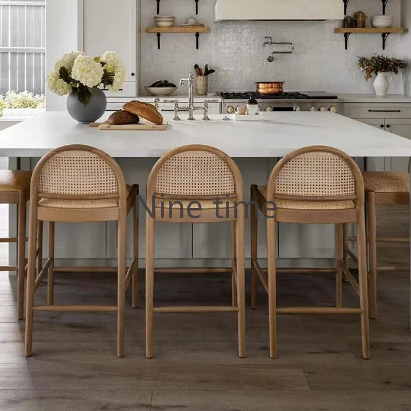 Commercial Kitchen Designer - Sedia da Bar in Legno Massello