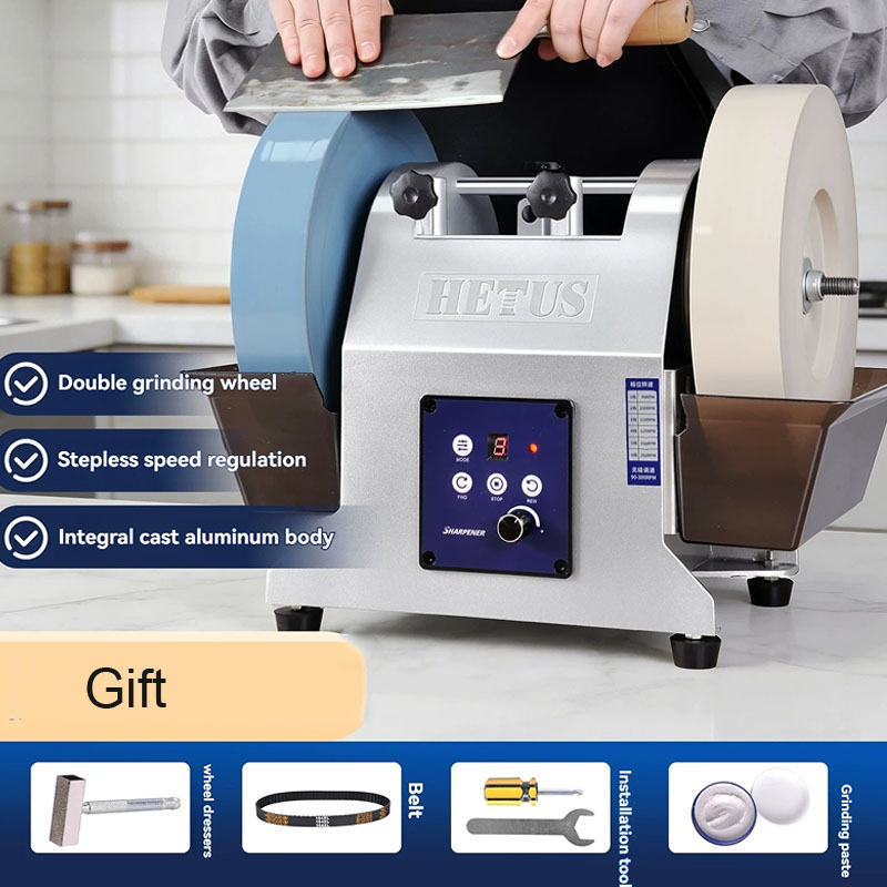 Affilatrice elettrica a doppia - Commercial Kitchen Knife Sharpener recensione e prezzo