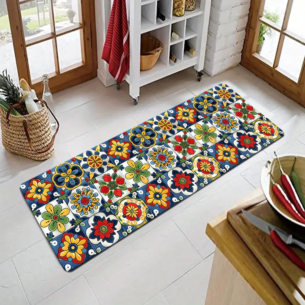 Tappeto Mediterraneo a Motivo  - Commercial Kitchen Tile Flooring recensione e prezzo