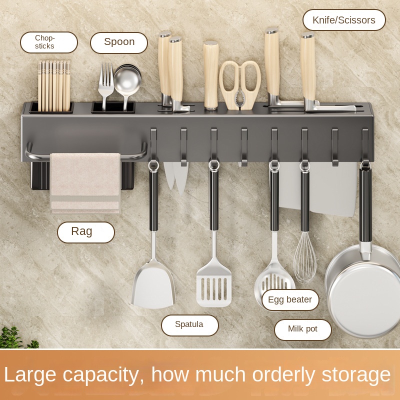 Mensola da Cucina Senza Attrez - Commercial Kitchen Utensil Holder recensione e prezzo