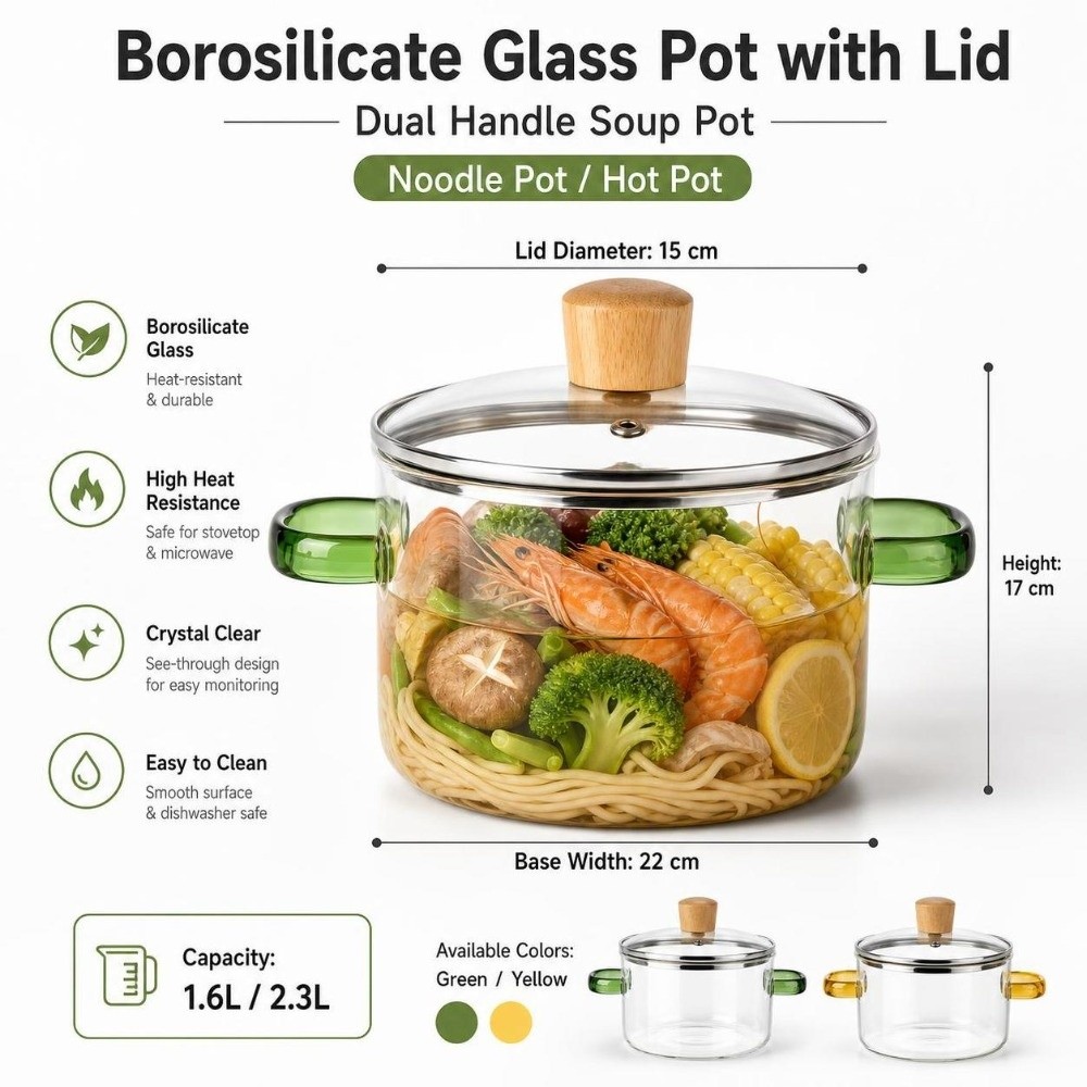 Pentola in Vetro Rinforzato da - Soup Kettle Warmer recensione e prezzo