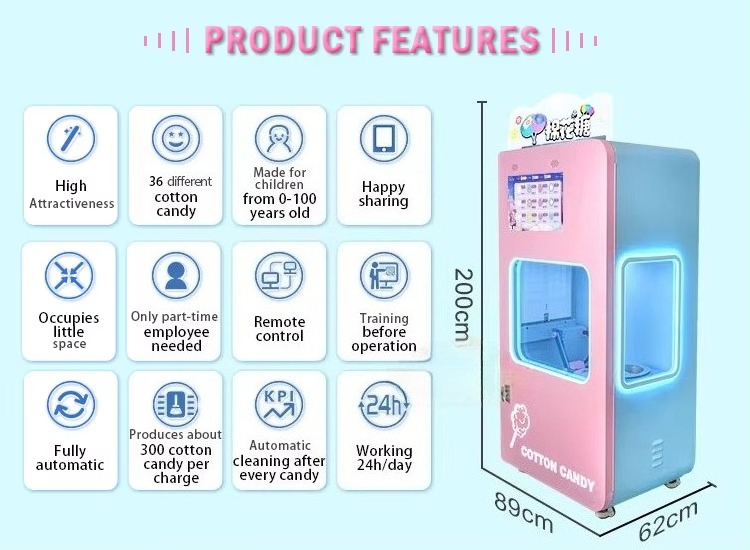 Distributore Automatico di Zuc - Candy Floss Machine Commercial recensione e prezzo