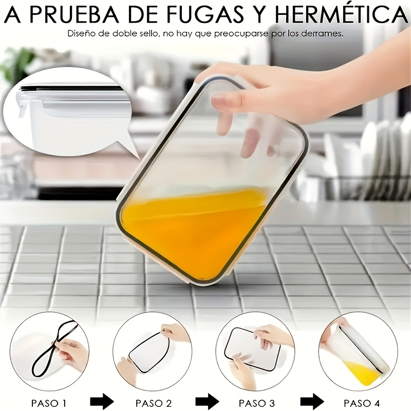 Set da 8 Pezzi: 4 Contenitori  - Commercial Kitchen Organiser recensione e prezzo