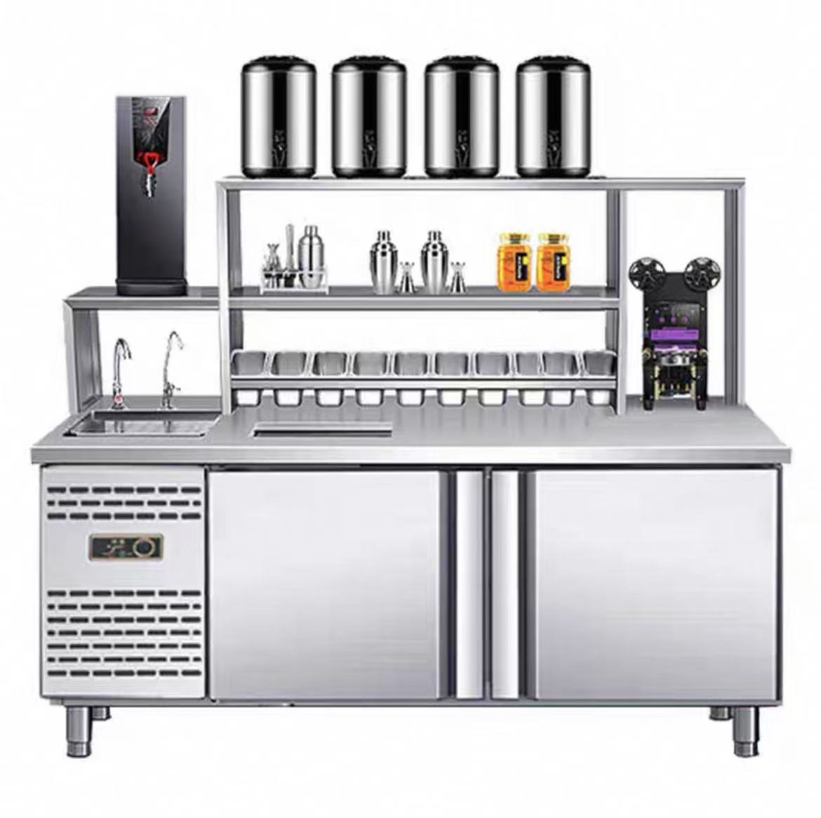 Banco da Lavoro in Acciaio Ino - Commercial Kitchen Plumbing recensione e prezzo