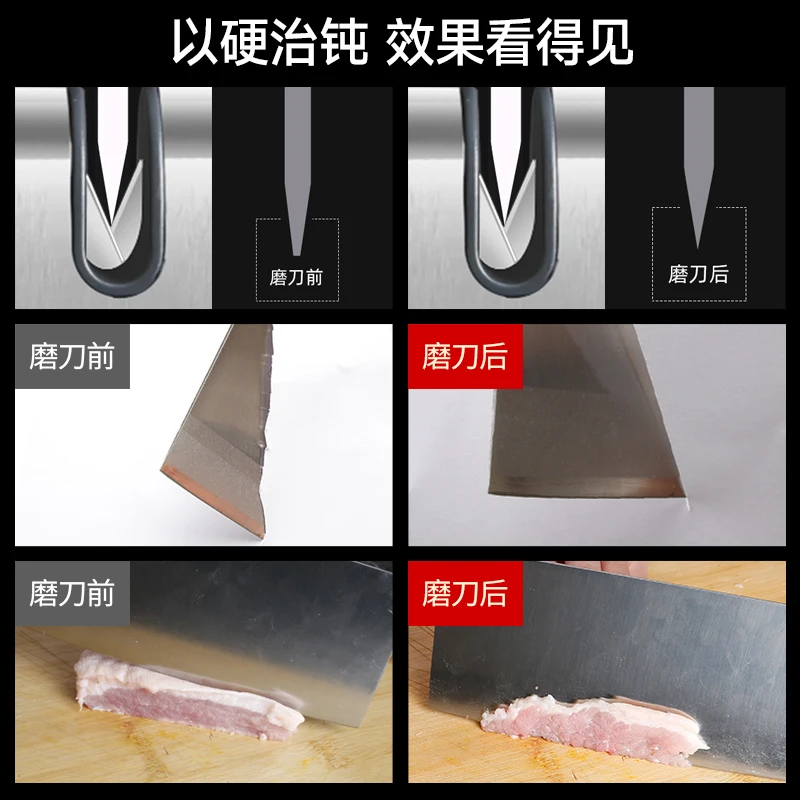 Pietra per affilare coltelli d - Commercial Kitchen Knife Sharpener recensione e prezzo