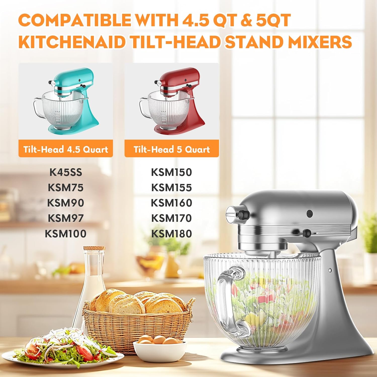 GVODE Ciotola in vetro per mix - Commercial Kitchenaid recensione e prezzo