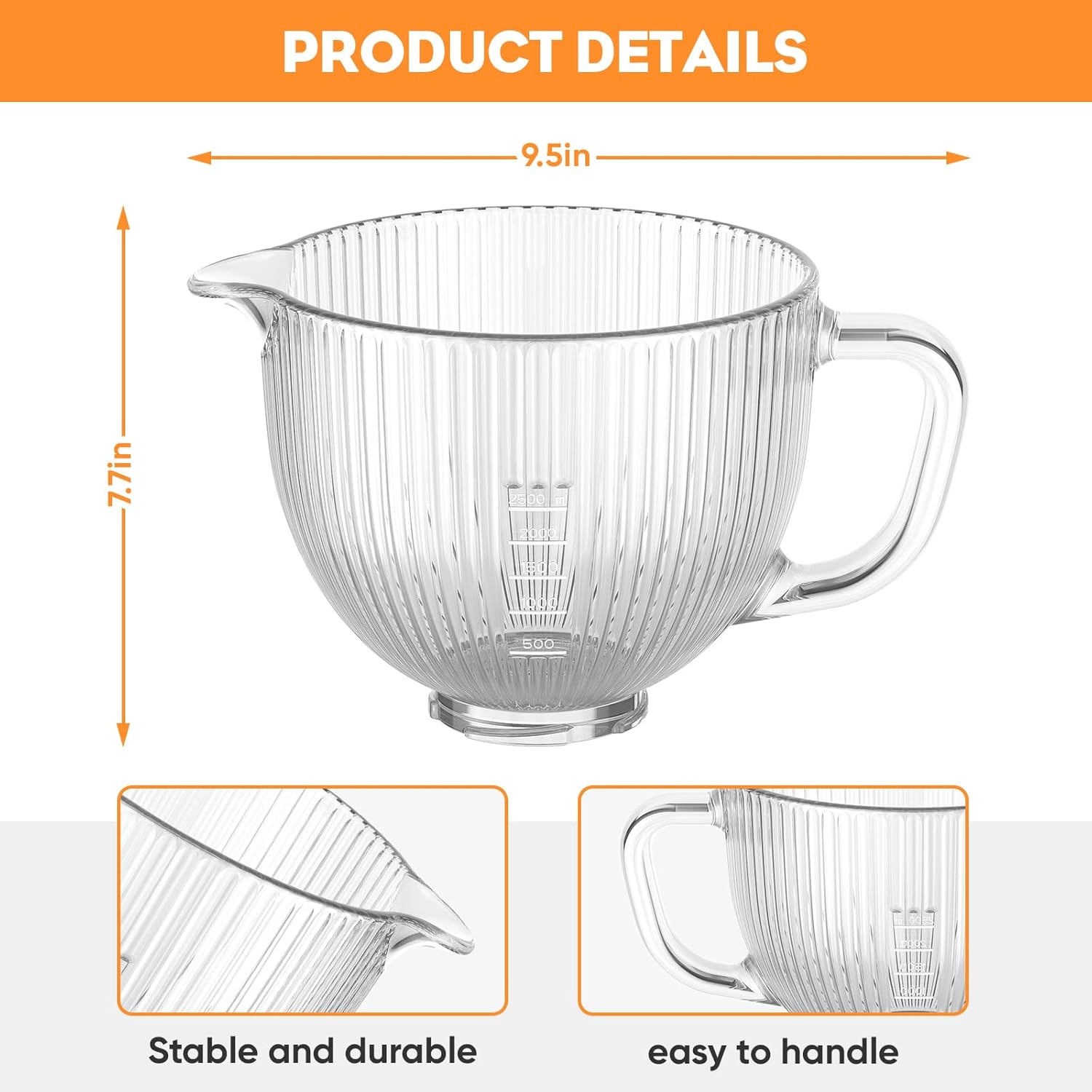 GVODE Ciotola in vetro per mix - Commercial Kitchenaid recensione e prezzo