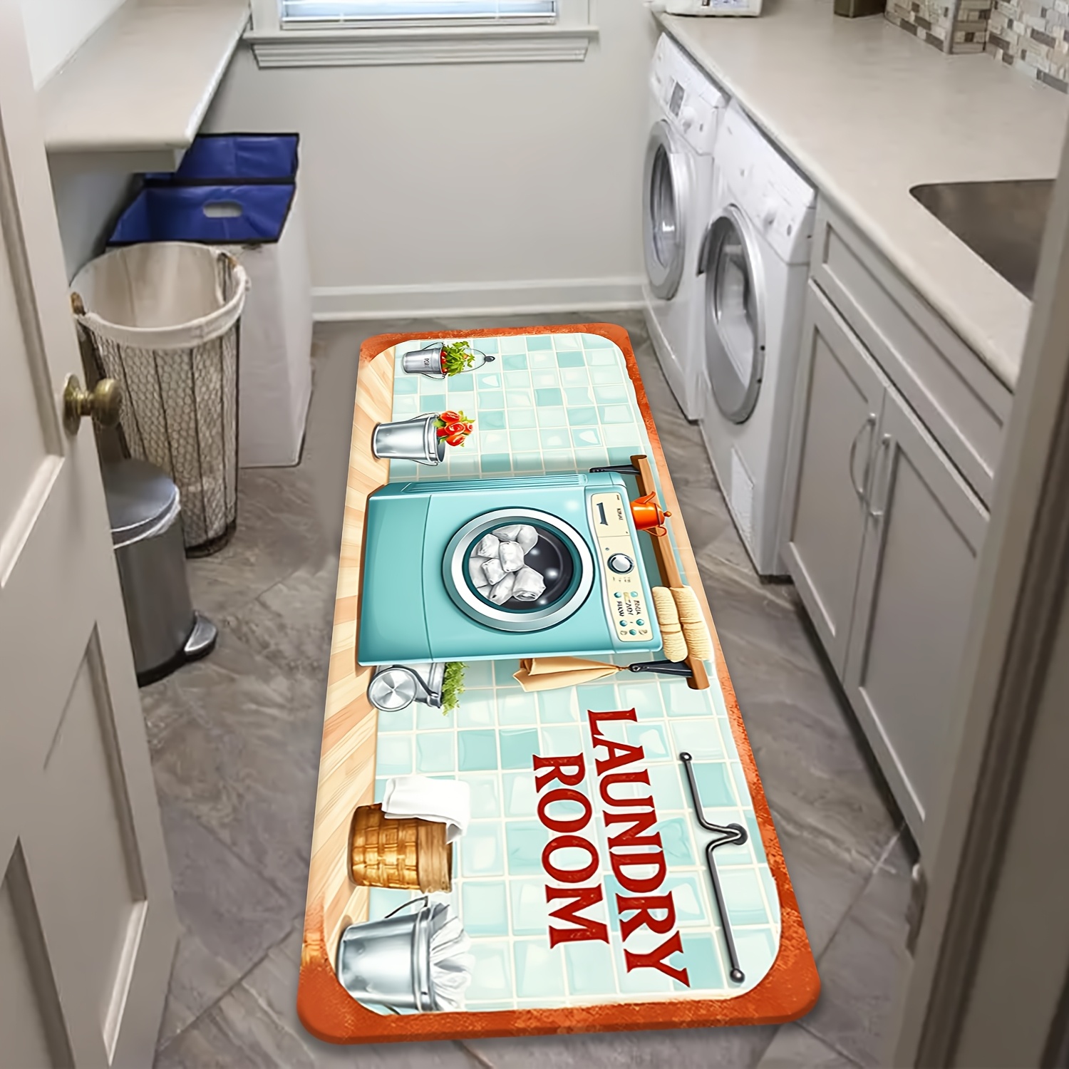 Tappeto lungo retrò con stampa - Commercial Kitchen Tile Flooring recensione e prezzo