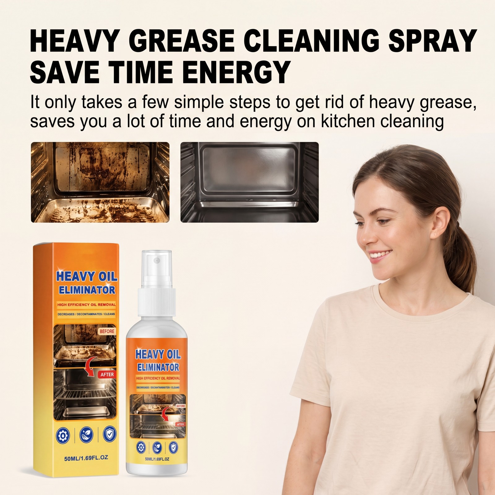 Spray Sgrassante per Cucina, E - Commercial Kitchen Hood recensione e prezzo