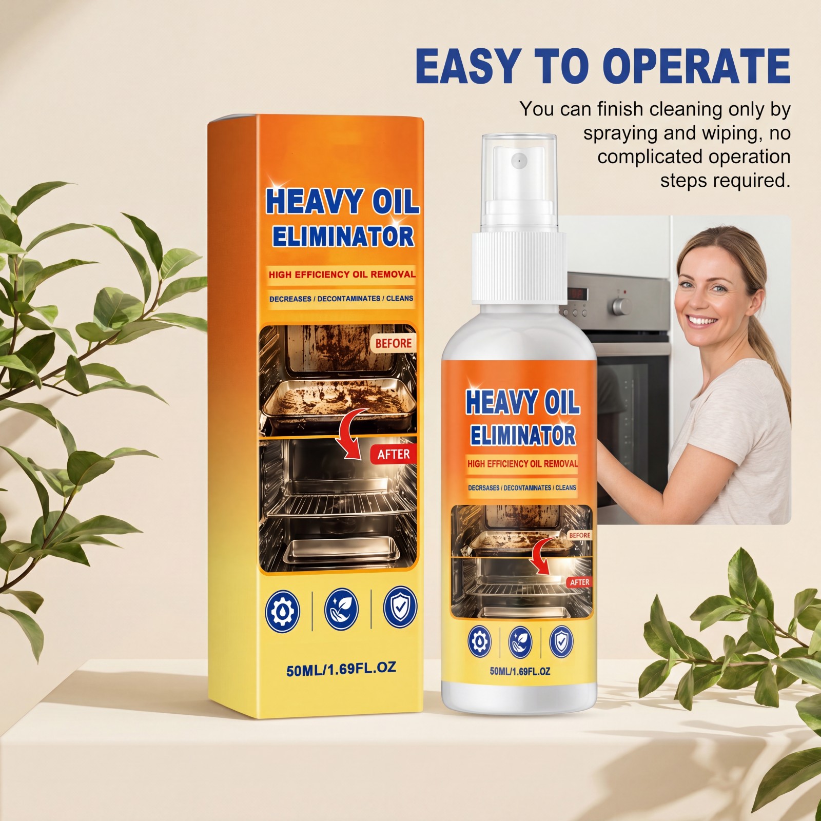 Spray Sgrassante per Cucina, E - Commercial Kitchen Hood recensione e prezzo