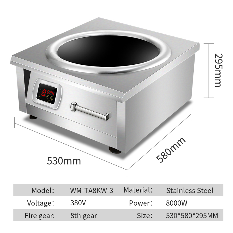 In-Smart Commercial Alta 8000W - Induction Cooker Commercial recensione e prezzo