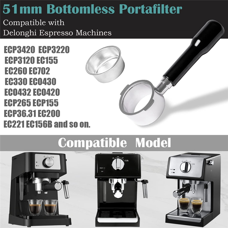 Portafiltro senza fondo ABYN-5 - Delonghi Espresso Ecp3420 recensione e prezzo