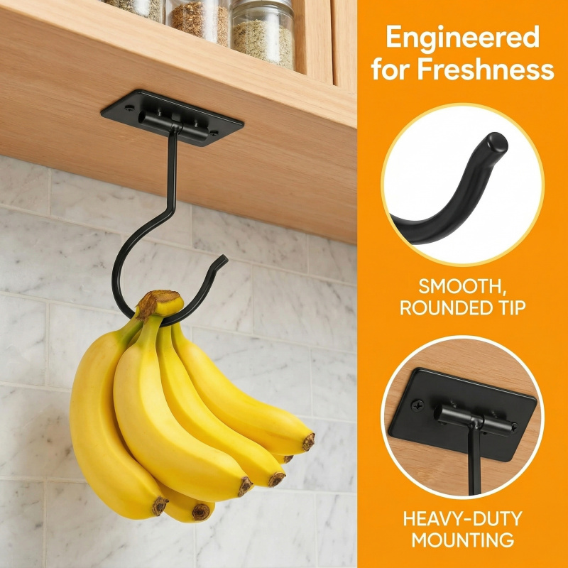Gancio a banana autoadesivo in - Commercial Kitchen Organiser recensione e prezzo